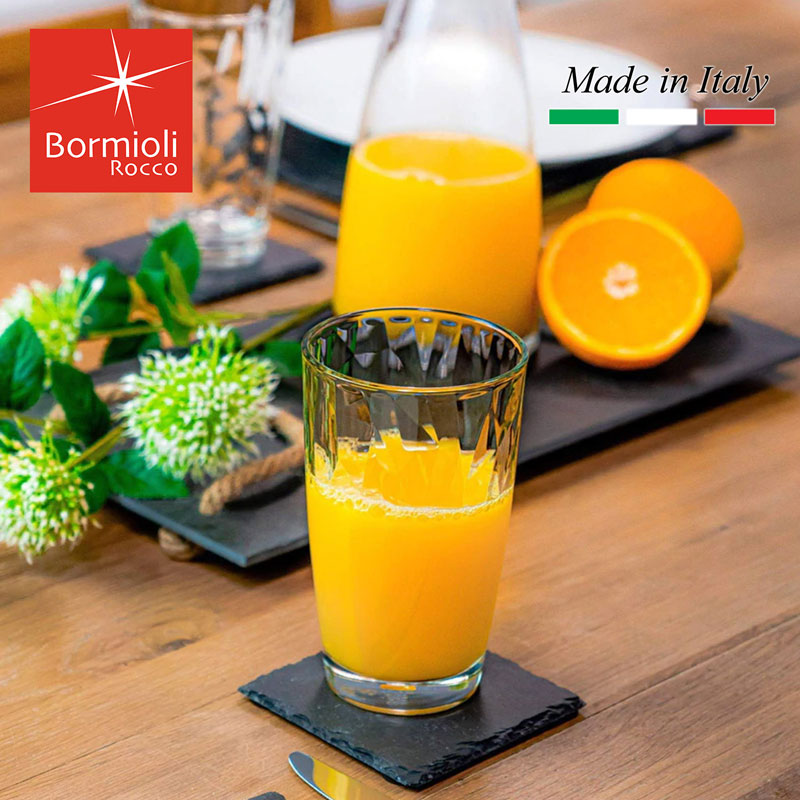 Հյութի բաժակ Bormioli Rocco 350240 Diamond ապակի 470մլ 6 հատ 2