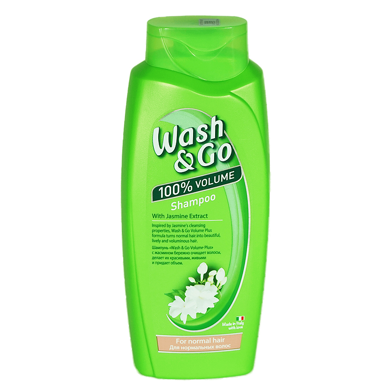 Շամպուն Wash&Go «100% ծավալ» 750մլ