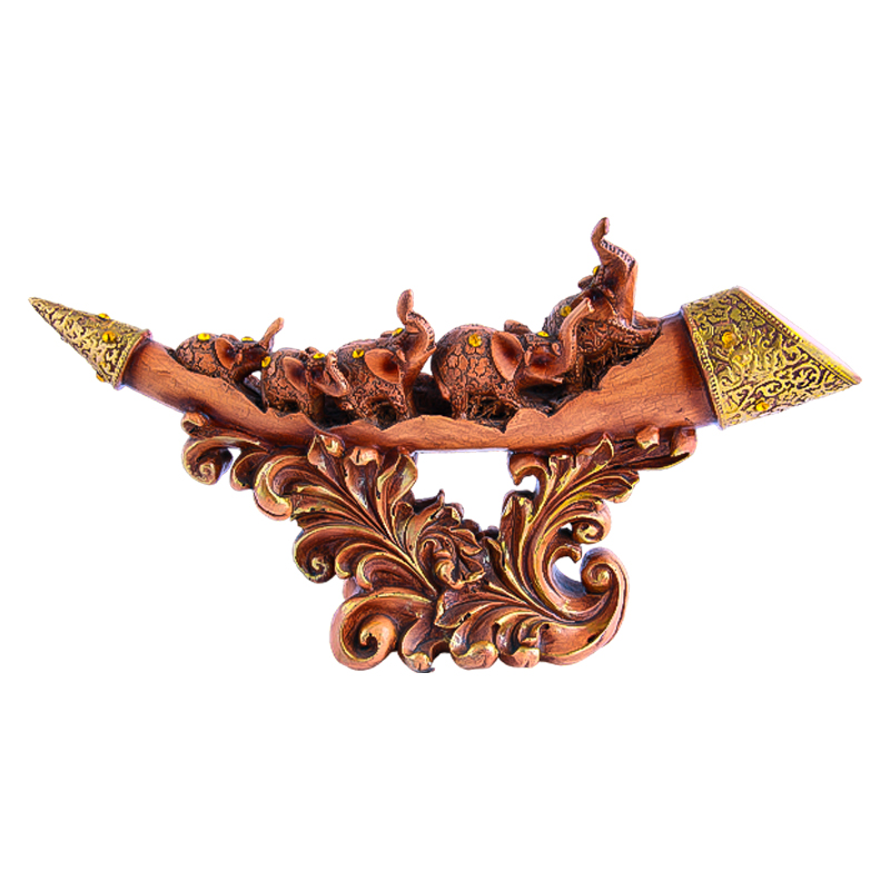 Հուշանվեր «Փղեր ժանիքի վրա» արձանիկ ֆեն-շույ ոճով 1001