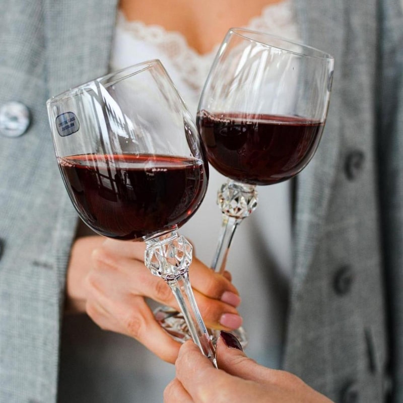 Գինու բաժակ Crystalite Bohemia Julia 40428/190 ապակի 190մլ 6 հատ 2