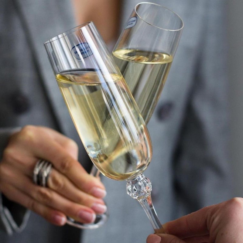 Շամպայնի բաժակ Crystalite Bohemia 40428/180 Julia ապակի 180մլ 6 հատ 2