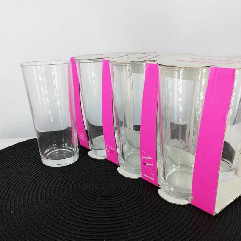 Հյութի բաժակ SUM330E ապակի 190մլ 6 հատ 2