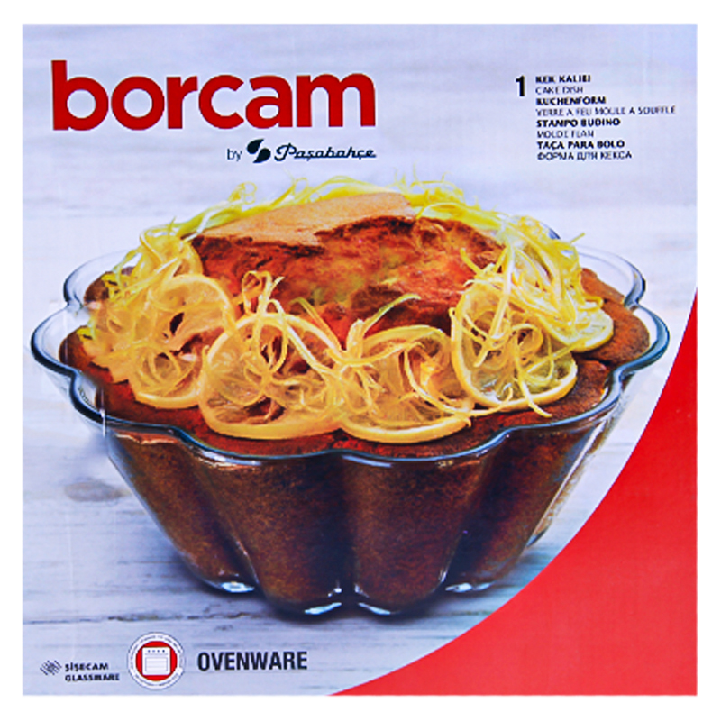 Թխելու հրակայուն աման Borcam 0142A ջերմակայուն ապակի 1680մլ 2