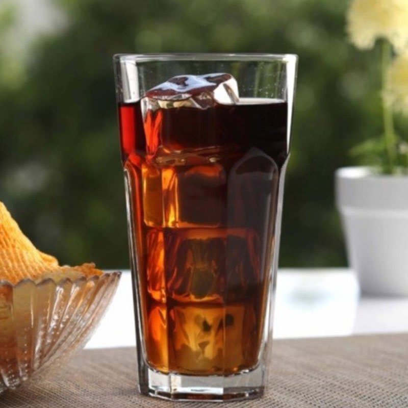 Հյութի բաժակ 52706 Casablanca Grey ապակի մոխրագույն 365մլ 2