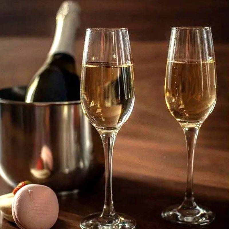 Շամպայնի բաժակ 440295 Amber ապակի 210մլ 6 հատ 2