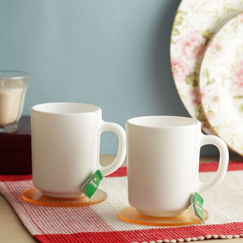 Թեյի բաժակ Luminarc P0067 Essence White ապակի 250մլ սպիտակ 2