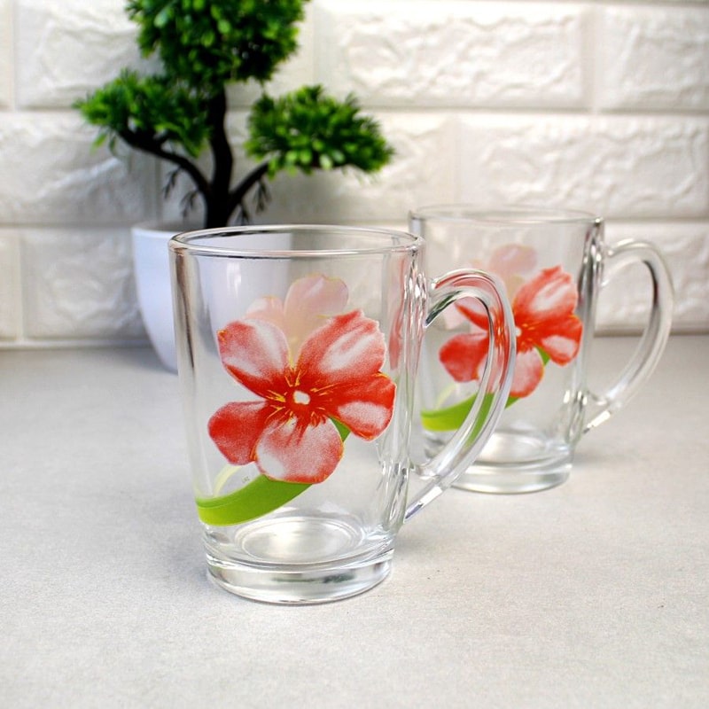 Թեյի բաժակ Luminarc N1501 New Morning Sweet Impression ապակի 320մլ 2