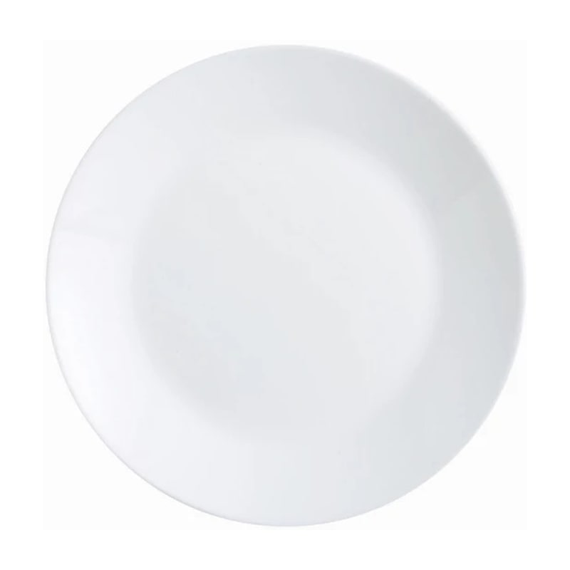 Ճաշի ափսե Arcopal L4119 Zelie կլոր սպիտակ հարվածադիմացկուն ապակի 25սմ 2