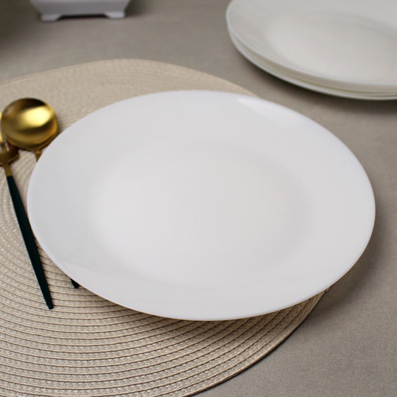 Ճաշի ափսե Arcopal L4119 Zelie կլոր սպիտակ հարվածադիմացկուն ապակի 25սմ 3