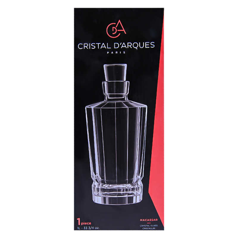 Գրաֆին CRISTAL D'ARQUES Macassar L8453 թափանցիկ բյուրեղապակի 1000մլ 2