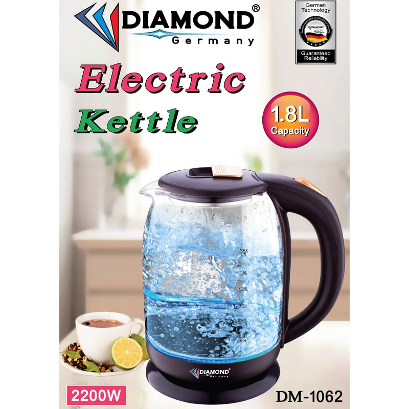 Էլեկտրական թեյնիկ Diamond DM-1062 1.8լ 2