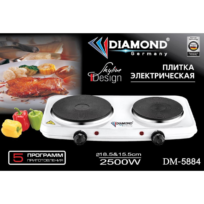 Էլեկտրական Սալօջախ Diamond DM-5884 2
