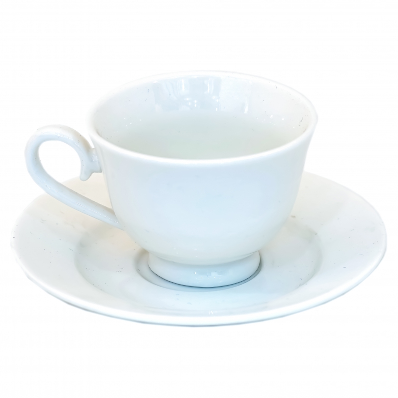 Բաժակ Սուրճի 61-4 Սպիտակ Փռված