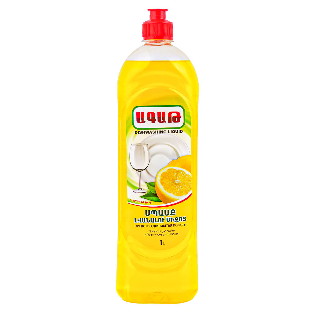 Սպասքի հեղուկ, Ագաթ, կիտրոն, 1լ
