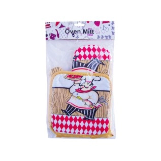 Խոհանոցային բռնիչների հավաքածու Oven Mitt AA231-4-24 կտորից 2 հատ