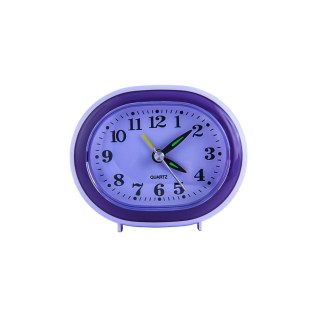 Սեղանի կվարցե ժամացույց-զարթուցիչ AG231-14-9 օվալաձև