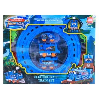 Խաղալիք գնացքի հավաքածու Jin 877-182DX Toys Train-Man պլաստմասսա 3+