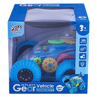 Խաղալիք ավտոմեքենա Gear Vehicle D168-10 լույսով/երաժշտությունով/պտտվում է 360° 3+