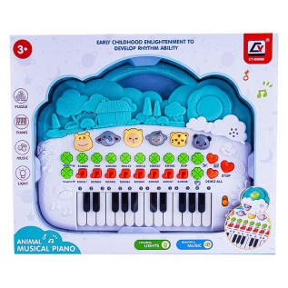 Խաղալիք սինթեզատոր Animal Piano CY-8008B կենդանիներով 3+