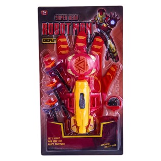 Խաղ սուպերհերոսի հավաքածու Robot Man 828-SF3 ձեռնոց/բլաստեր կրակող նետերով 3+