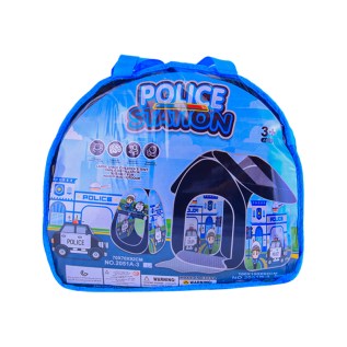 Խաղ վրան-տնակ Police Station 2051A-3 կապույտ 100x100x95սմ 3+