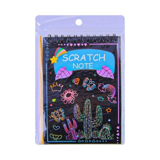 Scratch նոթատետր փայտե ձողիկով AG241-32-1 A7