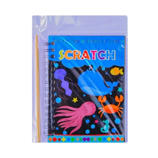 Scratch նոթատետր A6 չափսի փայտե ձողիկով AG241-32-3