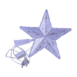 Տոնածառի խաղալիք գագաթի աստղ գունավոր լույսով AG241-43-9 մեծ