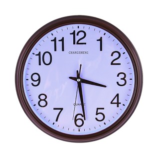 Պատի կվարցե ժամացույց CHANGSHENG AG243-57-24 կլոր 35սմ