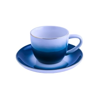 Թեյի բաժակ AG243-24-100 ոսկեգույն եզրագծով 6 հատ