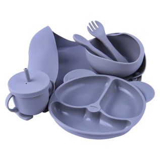 Մանկական սպասքի հավաքածու AG243-25-3 սիլիկոն 6 կտոր