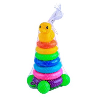 Խաղալիք մանկական բուրգ օղակներով և բադիկով Water Toys 222-33 7 կտոր