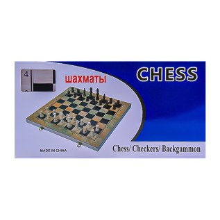 Սեղանի խաղ շախմատ շաշկի նարդի AG251-30-6 փայտ 29x29սմ 3+