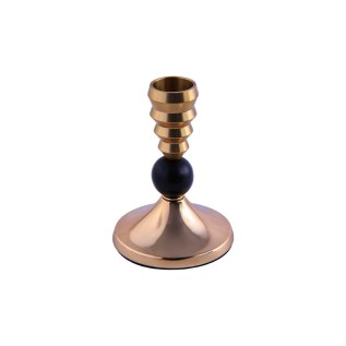 Մոմակալ AG251-22-3 ոսկեգույն մետաղ 1 մոմի համար 10սմ