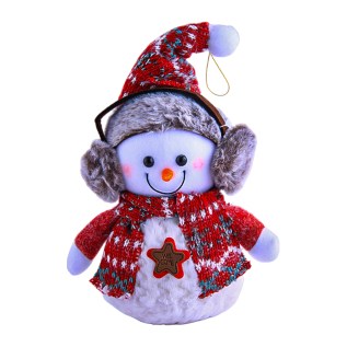 Ամանորյա զարդարանք ձնեմարդ ականջակալներով AG25C-1-37