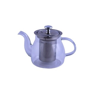 Թեյնիկ-թրմիչ TEA POT AG253-21-21 ապակի մետաղական կափարիչով 450մլ