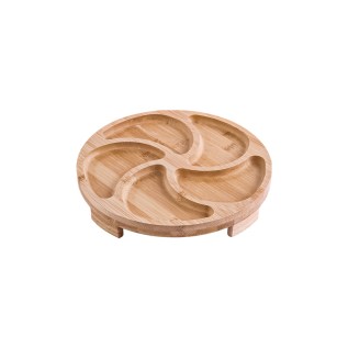 Մատուցարան AG253-30-46 կլոր 5 տեղանոց փայտե 24սմ