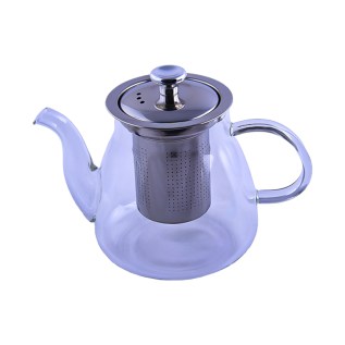 Թեյնիկ-թրմիչ Weimei AG253-21-20 ապակի փայտե բռնակով 1200մլ