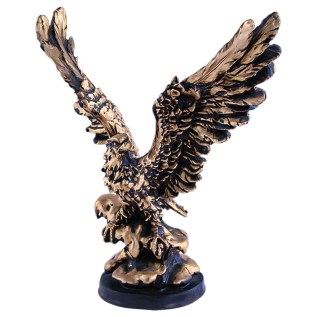 Հուշանվեր արձանիկ թևերը լայն բացած արծիվ նստած ժայռի վրա N31