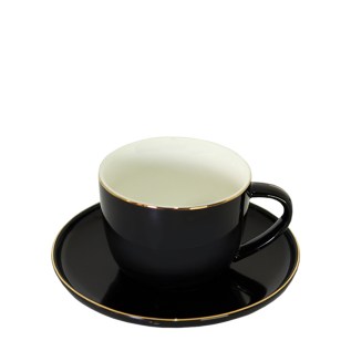 Սուրճի Բաժակ Lotus D02G-C905 90մլ սև փայլուն 6 հատ 1