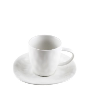 Սուրճի բաժակ Lotus M01-C805 կերամիկա 100մլ սպիտակ անփայլ 6 հատ 1