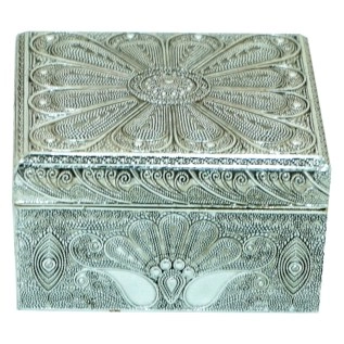Զարդատուփ Orchid Մելխ/փոքր Արծաթ TA-2185