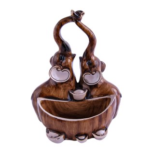 Հուշանվեր վազ արձանիկ փղեր կնճիթներով կամար արած 108 N162