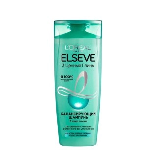 Շամպուն L'Oreal Paris Elseve «3 արժեքավոր կավ» 400մլ