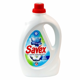 Հեղուկ Գել Լվացքի Savex 2.2լ 2in1 White