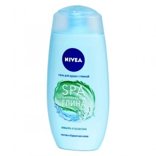 Կն Գել Լոգանքի Nivea 250մլ Spa Глина Имбирь