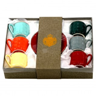 Բաժակ Սուրճի CS0651-6 Գունավոր