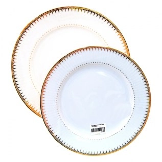 Ափսե Sarinitalia 09010 LAM005G 6+6 7.5/9 Ոսկի
