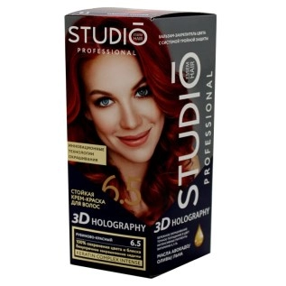 Մազի Ներկ Studio Professional 6.5 Կարմիր-Ռուբին