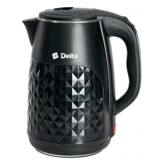 Էլեկտրական թեյնիկ Delta DL-1103 սև պլաստմասսա և չժանգոտվող պողպատ 2.5լ